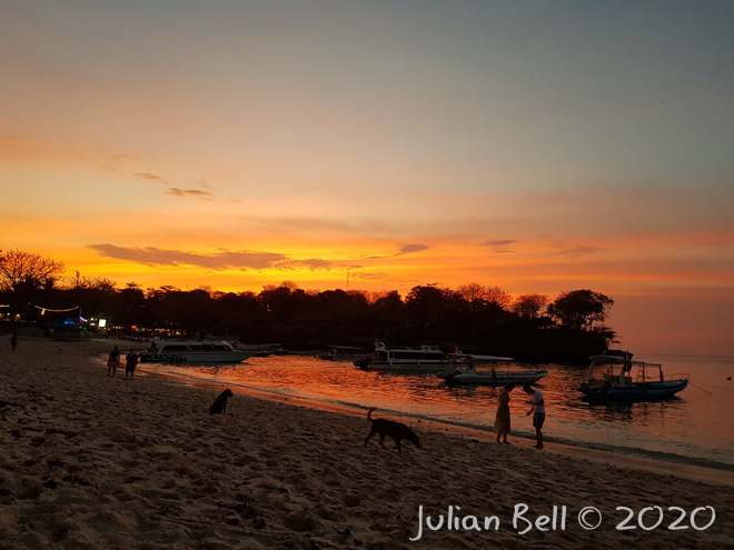 "sunset" beach, Nusa Lembongan, Indonesia